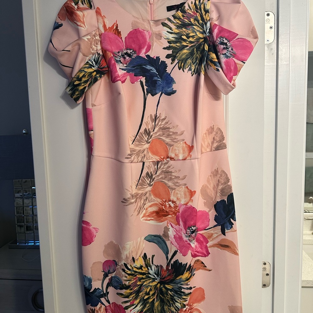 Trina Turk Multicolor Floral Mini Dress